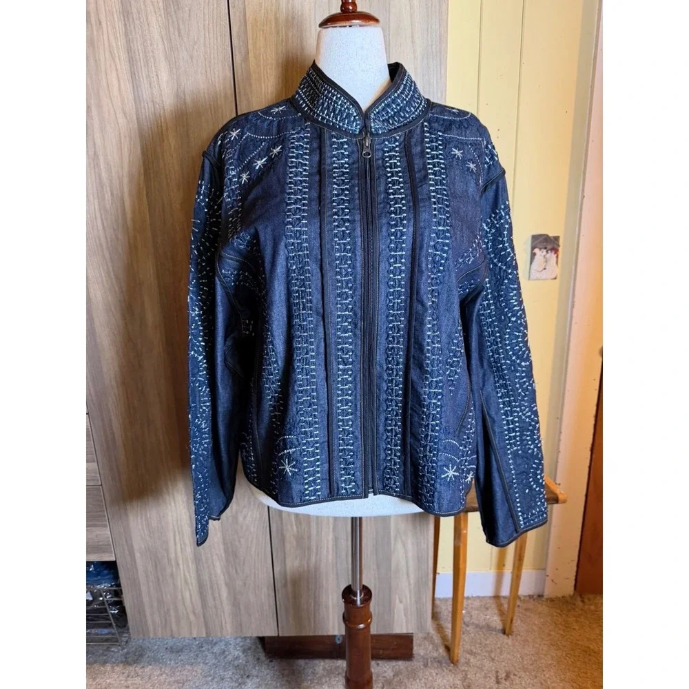 The Pyramid Collection dark wash